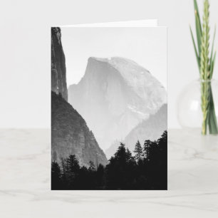 Carte Visage de roche demi-dôme Iconique   Yosemite Vall