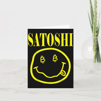 Carte Visage Souriant Jaune Satoshi