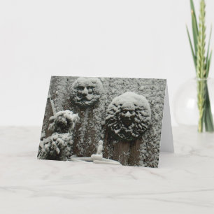 Carte Visages neigeux