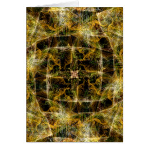 Carte Visionnaire Abstraite