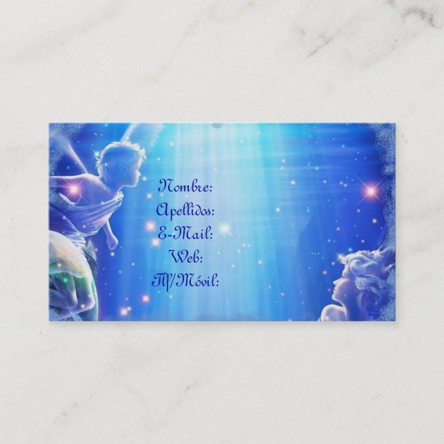 Carte Visite Angeles (Devant)