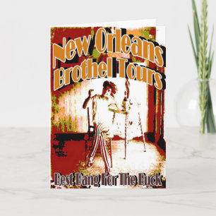 Carte Visites de bordel de la Nouvelle-Orléans