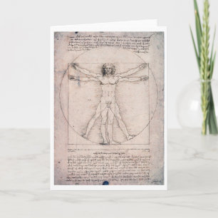 Carte Vitruvian Man Vitruvian Man, Leonardo da Vinci