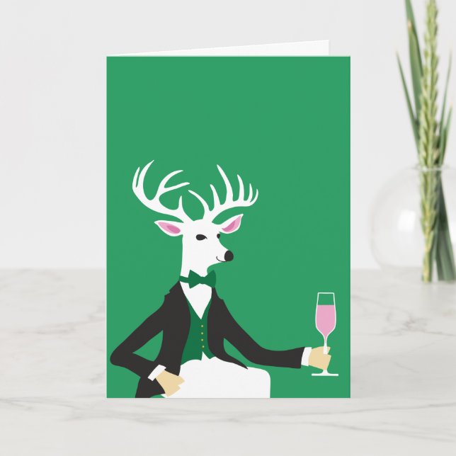 Carte Vive le cerf  (Devant)