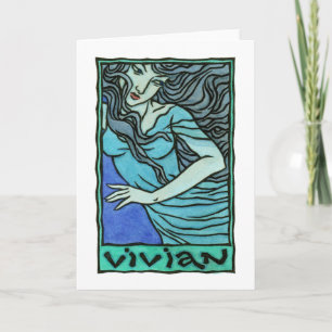 Carte Vivian Greeting Card