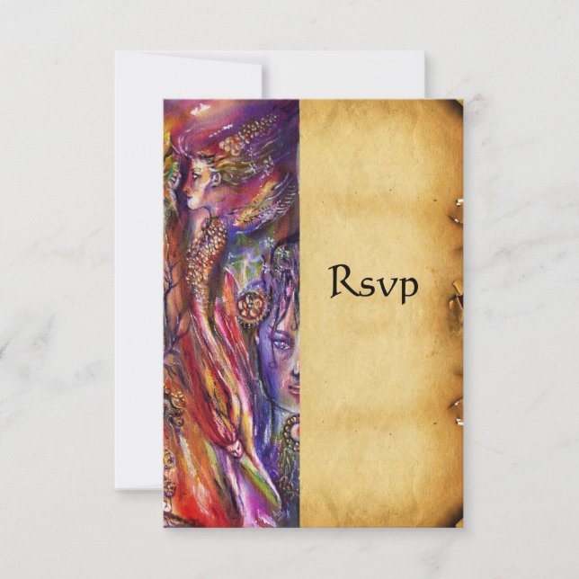 CARTE VIVIEN ET MERLIN (Devant)