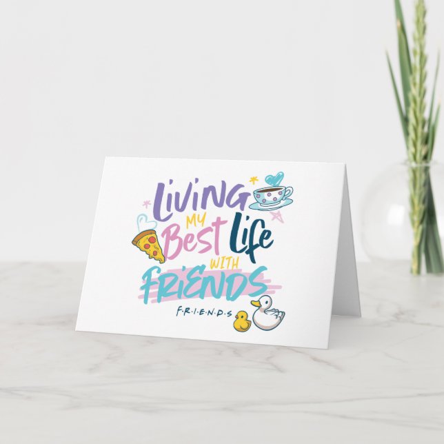 Carte Vivre ma meilleure vie avec AMIS™ (Devant)