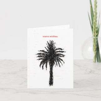 Carte voeux chaleureux