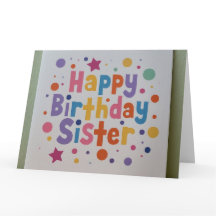 Vœux d'anniversaire personnalisés pour votre sœur