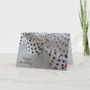 Carte Voeux d'anniversaire Polka Dot