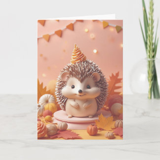 Carte Vœux d'anniversaire sauvage
