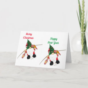 CARTE VOEUX DE GNOME POUR NOËL/NOUVEL AN AUSSI !