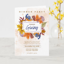 Vœux de Thanksgiving sincères