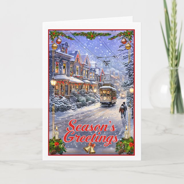 Carte Voie de Noël (Devant)