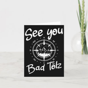 Carte Voir Vous Randonnée Mauvais Tölz Allemagne Vacance