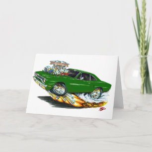 Carte Voiture 1970 verte de Roadrunner
