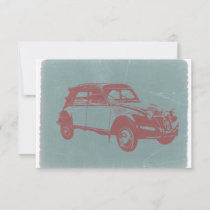 Carte Voiture classique