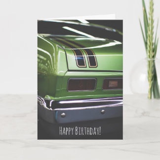 Carte Voiture classique Lover Nova Chevy Funny Anniversa