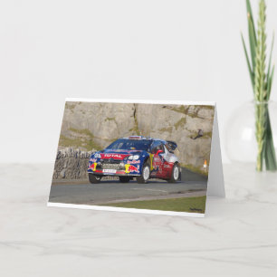 Carte Voiture de rallye WRC