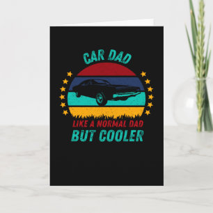 Carte Voiture Papa - Fête des pères Cool Cadeau