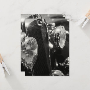 Carte Voiture vintage classique