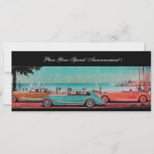 CARTE VOITURES RETRO