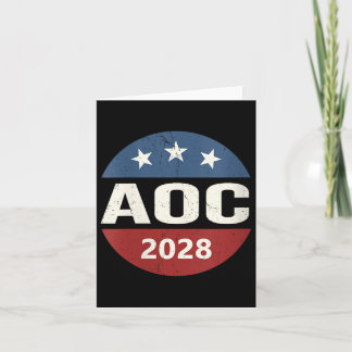 Carte Voix Vintage des femmes Alexandria Ocasio-cortez P