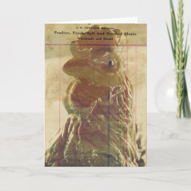 Carte Volaille fraîche (Devant)