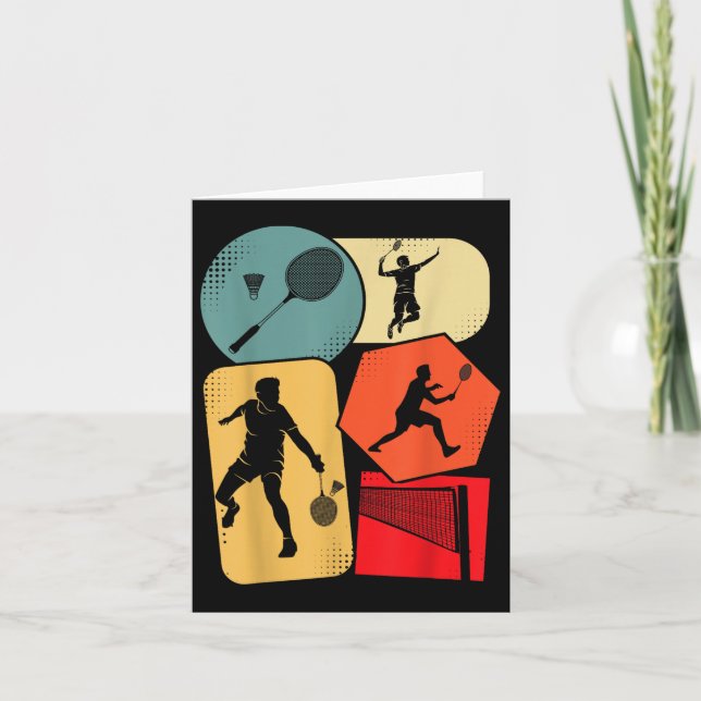 Carte Volant de badminton Enfants Garçons Jeunes Hommes (Devant)