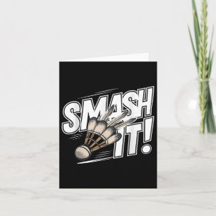 Carte Volant de badminton Smash