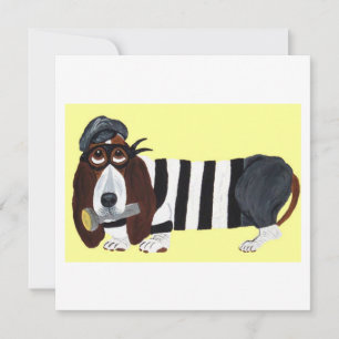 Carte Voleur Basset Hound
