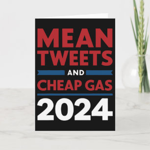 Carte Votez Tweets Méchants Et Essence Bon Marché Pro Tr