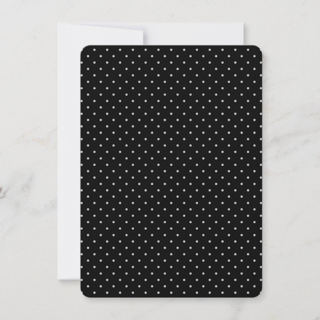 Carte Votre couleur Pois sur la Personnaliser de clic no (Devant)
