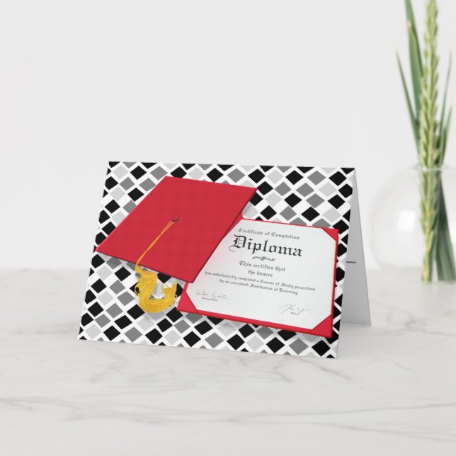 Carte Votre diplôme (Devant)