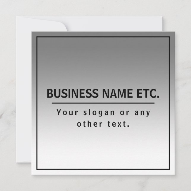 Carte Votre nom d'entreprise ou marque, etc. (Devant)