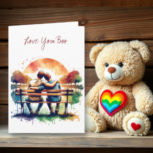 Carte Vous aimez Boo   LGBT romantique