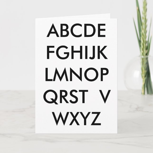 Carte Vous avez manqué (Devant)