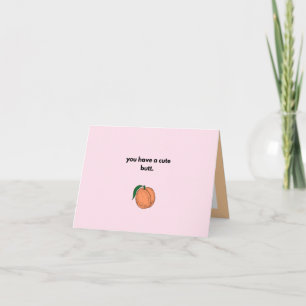 Carte 'Vous avez un mignon bouton' Valentines Anniversai