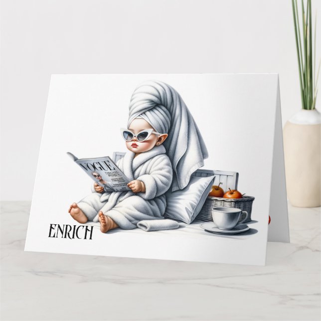 Carte Vous dorloter (Devant)