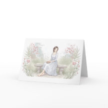 Vous envoyer la paix - Lectrice de jardin à l'aqua