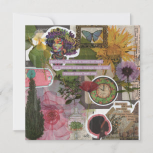 Carte Vous Êtes Art Flat Grey Card