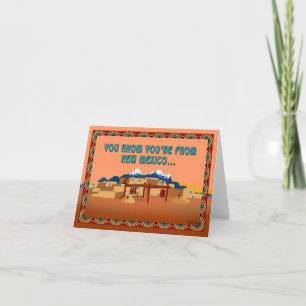 Carte Vous êtes du Nouveau-Mexique Si...