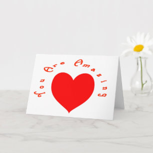 Carte Vous êtes extraordinaire !