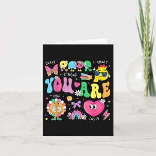 Carte Vous Êtes Intelligente Brave Forte Type Loved Moti
