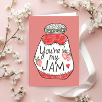 VOUS ÊTES MA Fraise JAM Illustration Personnalisat