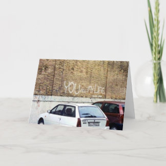 Carte "Vous êtes ma vie" - Rome, Italie