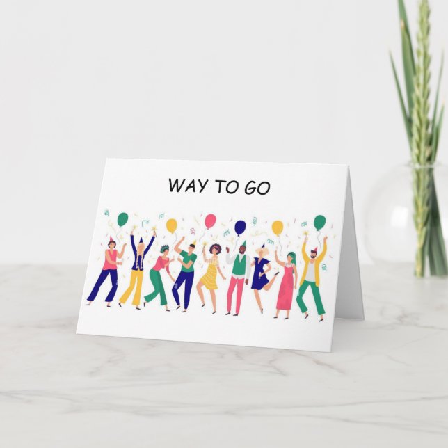 CARTE **VOUS ÊTES MAINTENANT DIVORCÉ(E)** VOUS L'A (Devant)