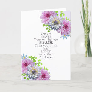 Carte Vous Êtes Plus Courageux Que Vous Ne Le Croyez