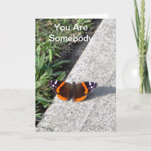 Carte Vous Êtes Quelqu'Un Poème