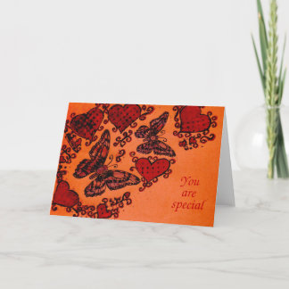 Carte vous êtes spécial